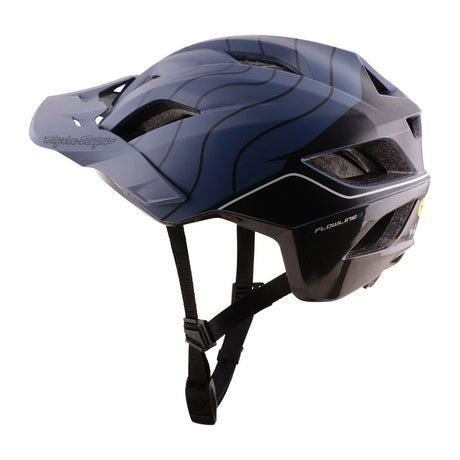Troy Lee Designs Flowline SE MIPS Helmet Dipped Slate And Charcoal