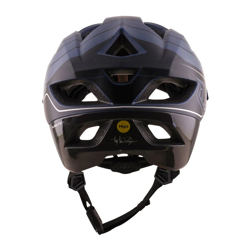Casque Troy Lee Designs Flowline SE MIPS, coloris ardoise et charbon dégradés