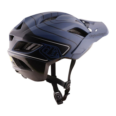 Troy Lee Designs Flowline SE MIPS Helmet Dipped Slate And Charcoal