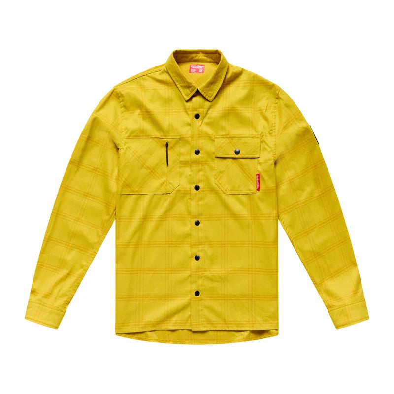 Camisa de franela para ciclismo Ruckus de Troy Lee Designs, cuadros Acid Yd