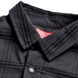 Troy Lee Designs Ruckus Ride Flannel  Yd Plaid Coal