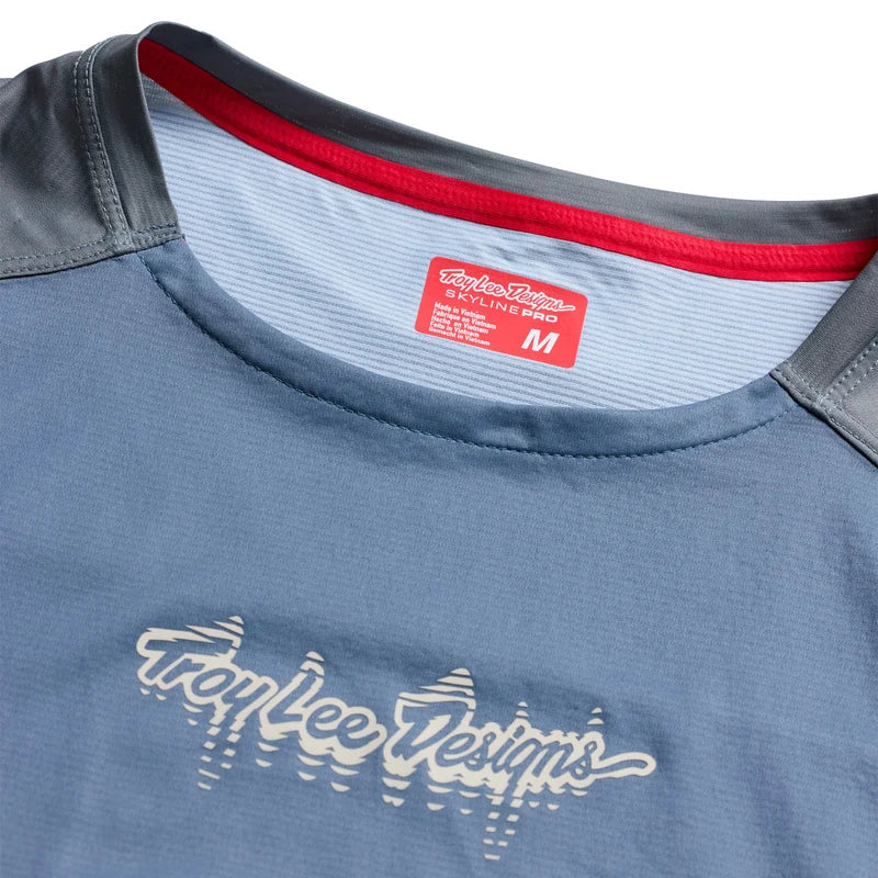 Troy Lee Designs Skyline Pro Descend Long Sleeve Jersey Slate