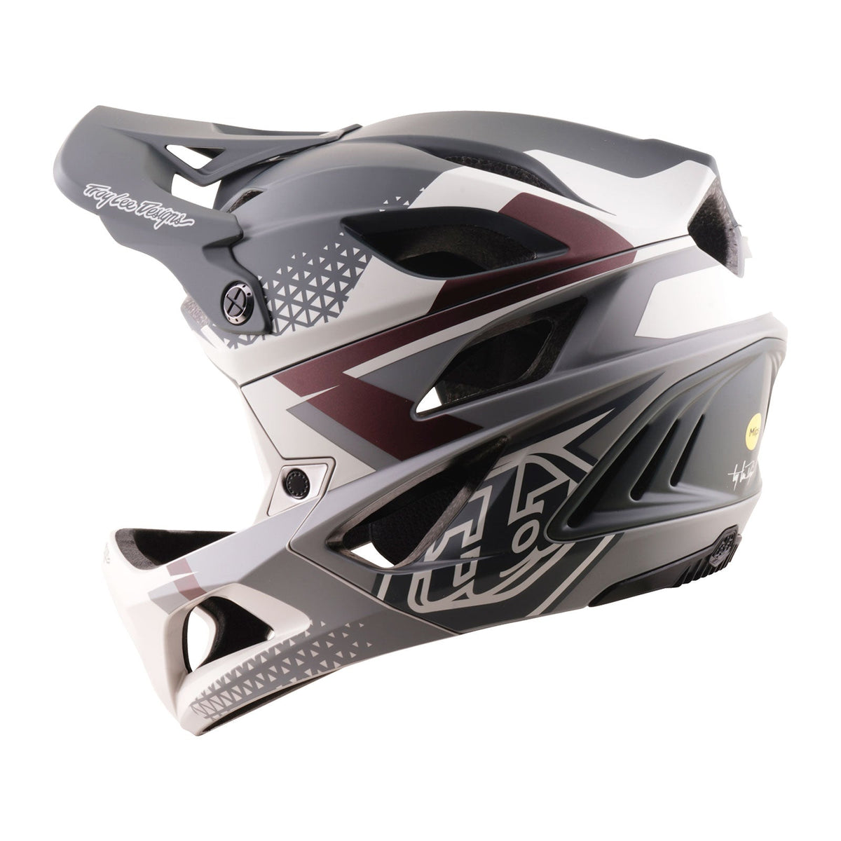 Troy Lee Designs Stage 2-helm Ampergrijs / puimsteen