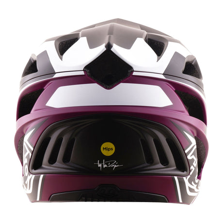 Troy Lee Designs Stage 2 Helm Amper White / Fuchsia