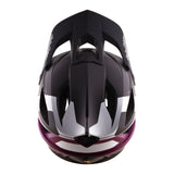 Casco Troy Lee Designs Stage 2 blanco Amper / fucsia