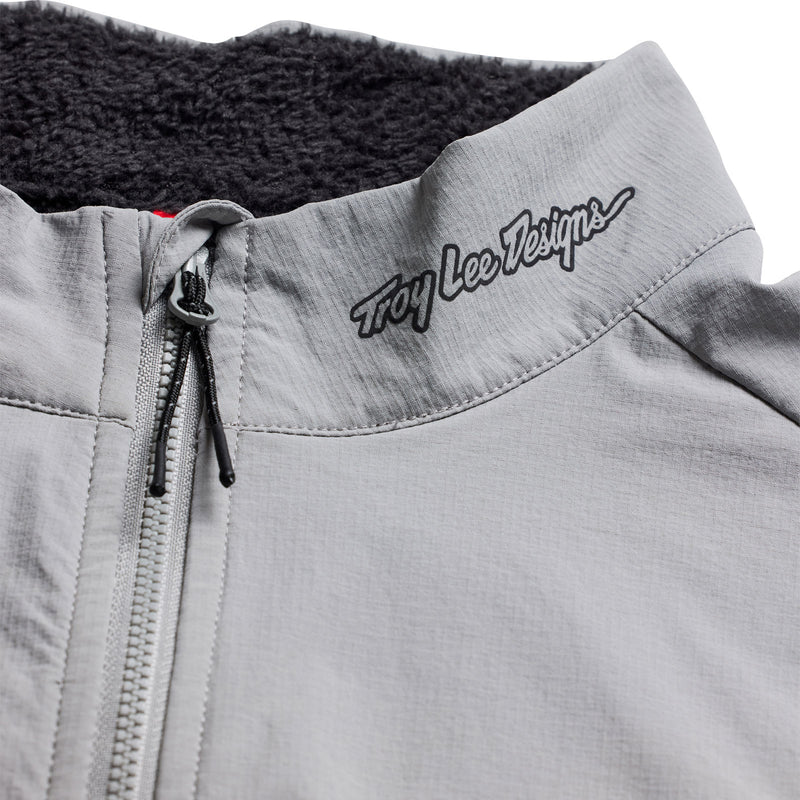 Gilet de cyclisme Stage Ride Troy Lee Designs, gris moyen uni