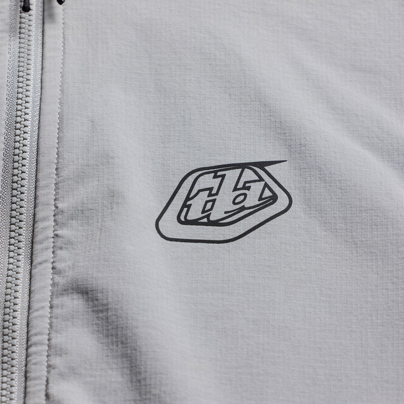Gilet de cyclisme Stage Ride Troy Lee Designs, gris moyen uni
