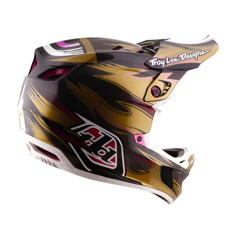 Troy Lee Designs D4 Carbon Helmet Cyclops Gold Limited Edition