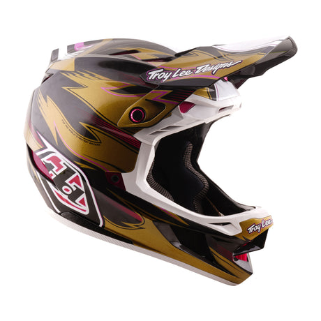Troy Lee Designs D4 Carbon Helmet Cyclops Gold Limited Edition