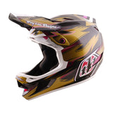 Casco de carbono Troy Lee Designs D4 Cyclops Gold Edición limitada