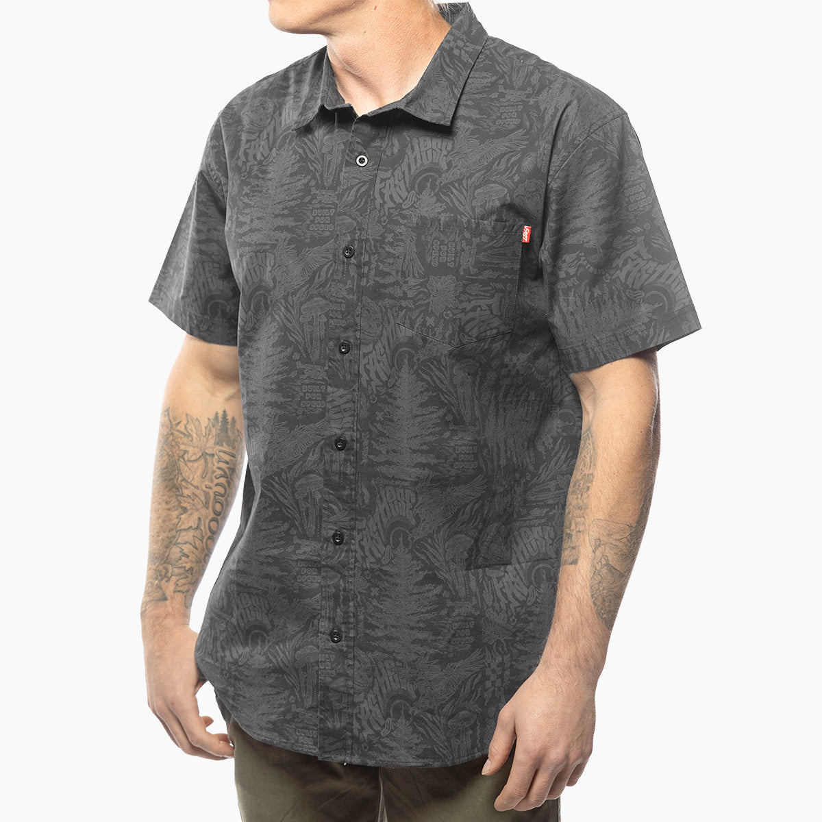Fasthouse Tomahawk Button Up Shirt