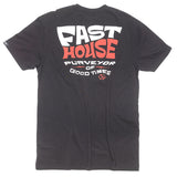 Fasthouse Utopia T-shirt - Zwart