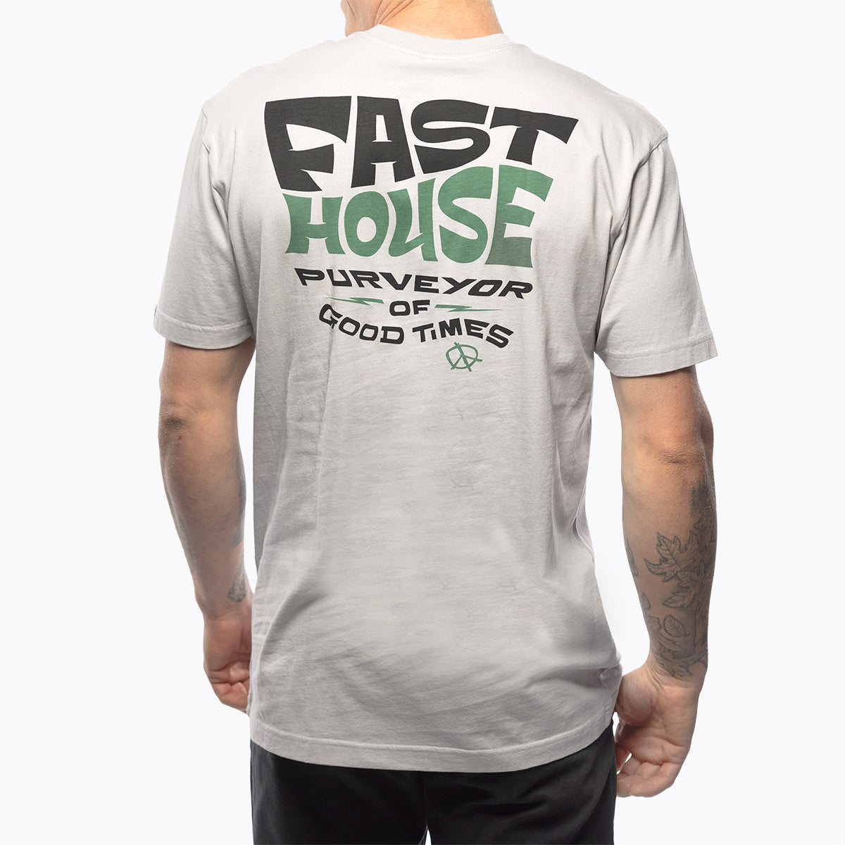 T-shirt Fasthouse Utopia - Gris clair