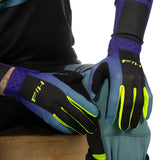 Fasthouse Vapor React Handschuh - Hellindigo/Schwarz