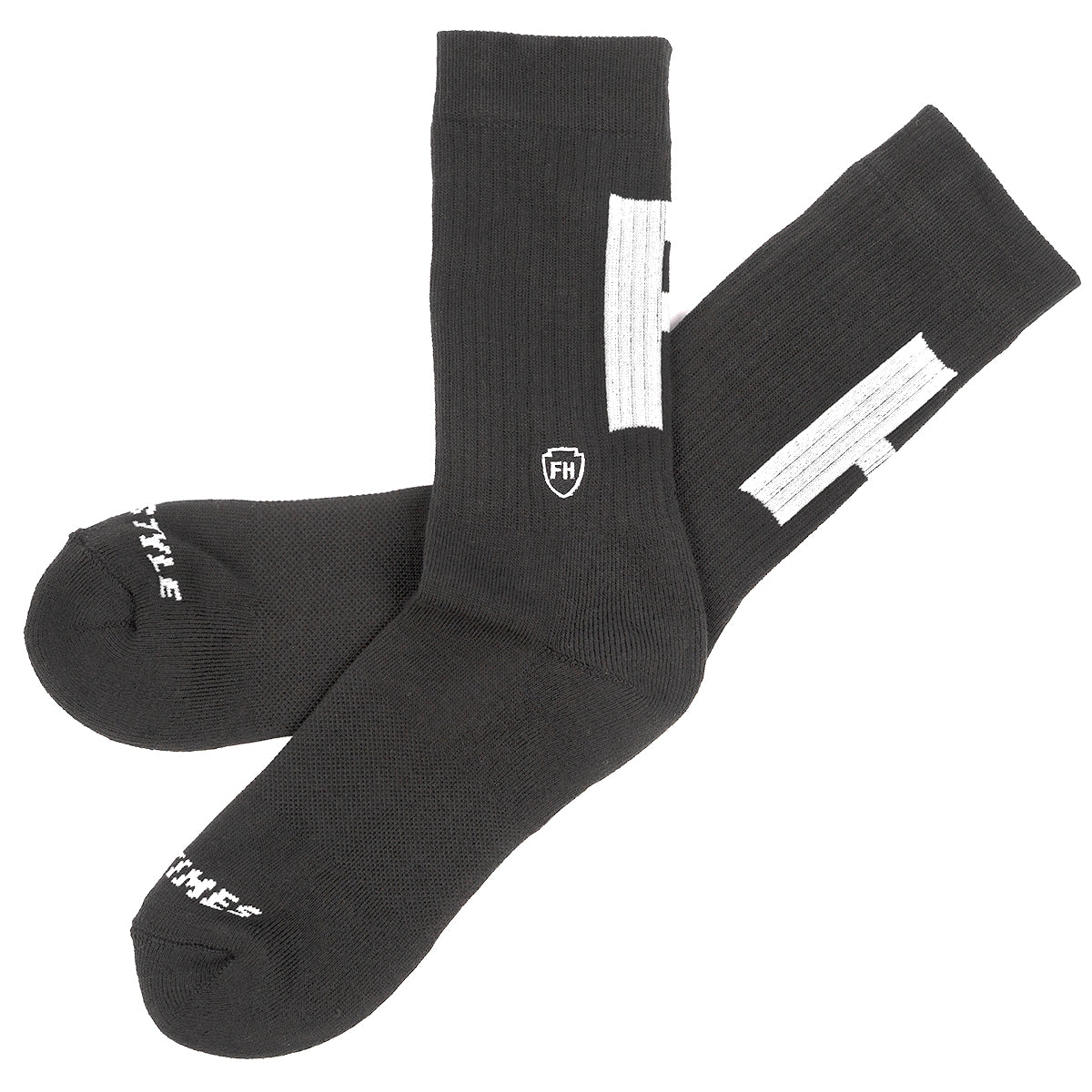 Fasthouse Varsity Performance Crew Sock – Schwarz
