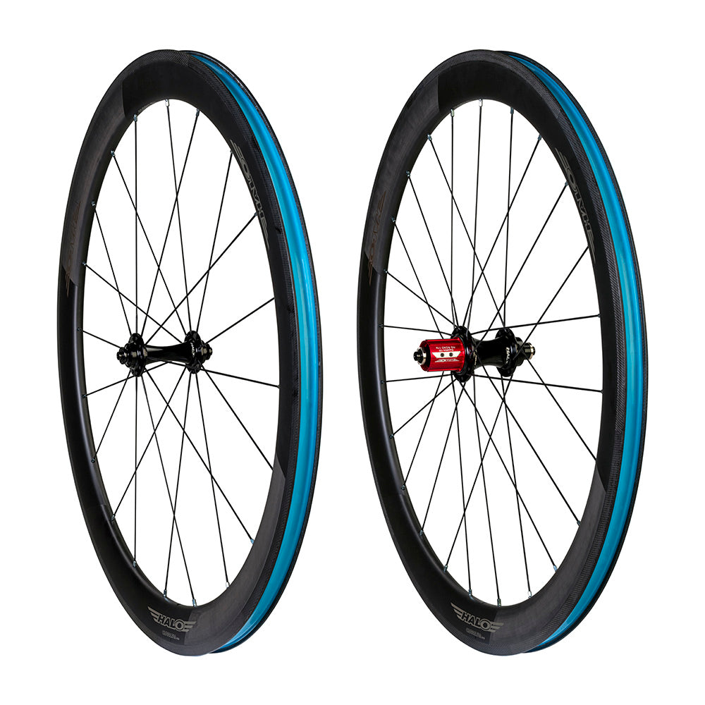 Juego de ruedas Halo Carbaura RC50 RS2 Supadrive - bujes negros