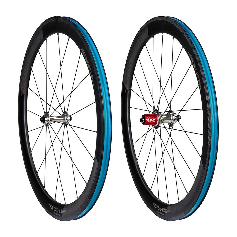 Halo Carbaura RC50 RS2 Supadrive Wheel Set - Silver Hubs