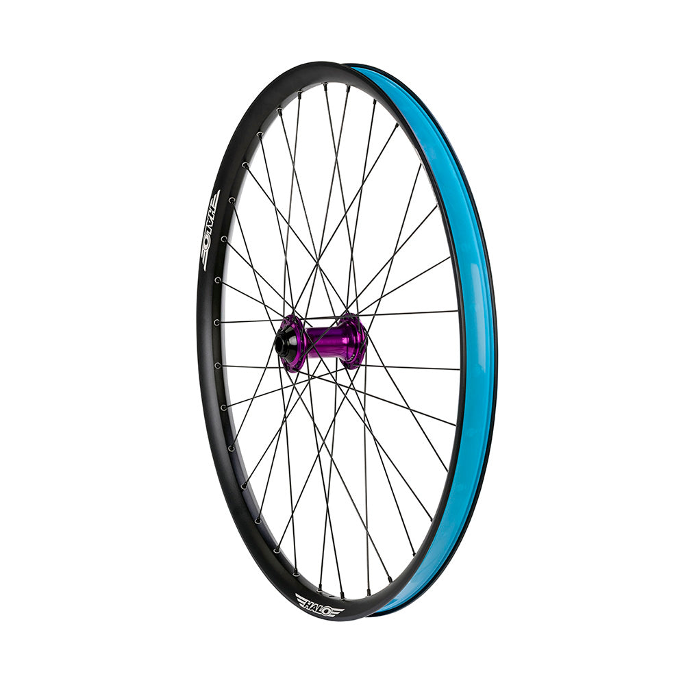 Ruota Halo Skelta Dirt Jump 26" - mozzi viola nera/viola