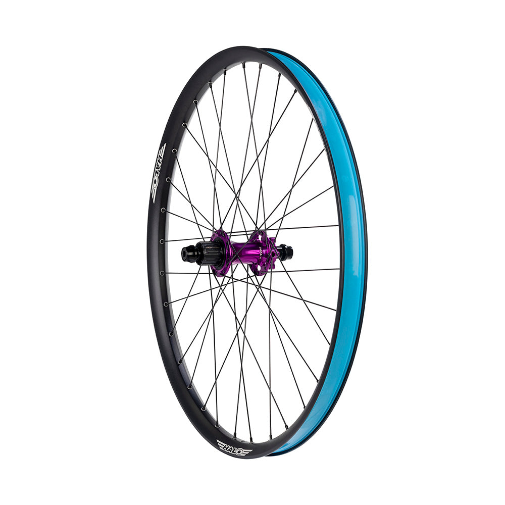 Ruota Halo Skelta Dirt Jump 26" - mozzi viola nera/viola