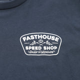 Wedged Tee - Indigo