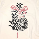 T-shirt Femme Fasthouse Garden Party - Naturel
