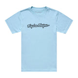Troy Lee Designs Youth Signature T-Shirt Dawn Blue