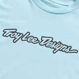 Troy Lee Designs Youth Signature T-Shirt Dawn Blue