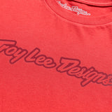 Troy Lee Designs Youth Signature T-Shirt Scarlet