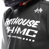 Fasthouse Carbon Method Jugendtrikot – Schwarz/Grau
