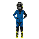Camiseta Juvenil Fasthouse Carbon Echo - Azul Eléctrico