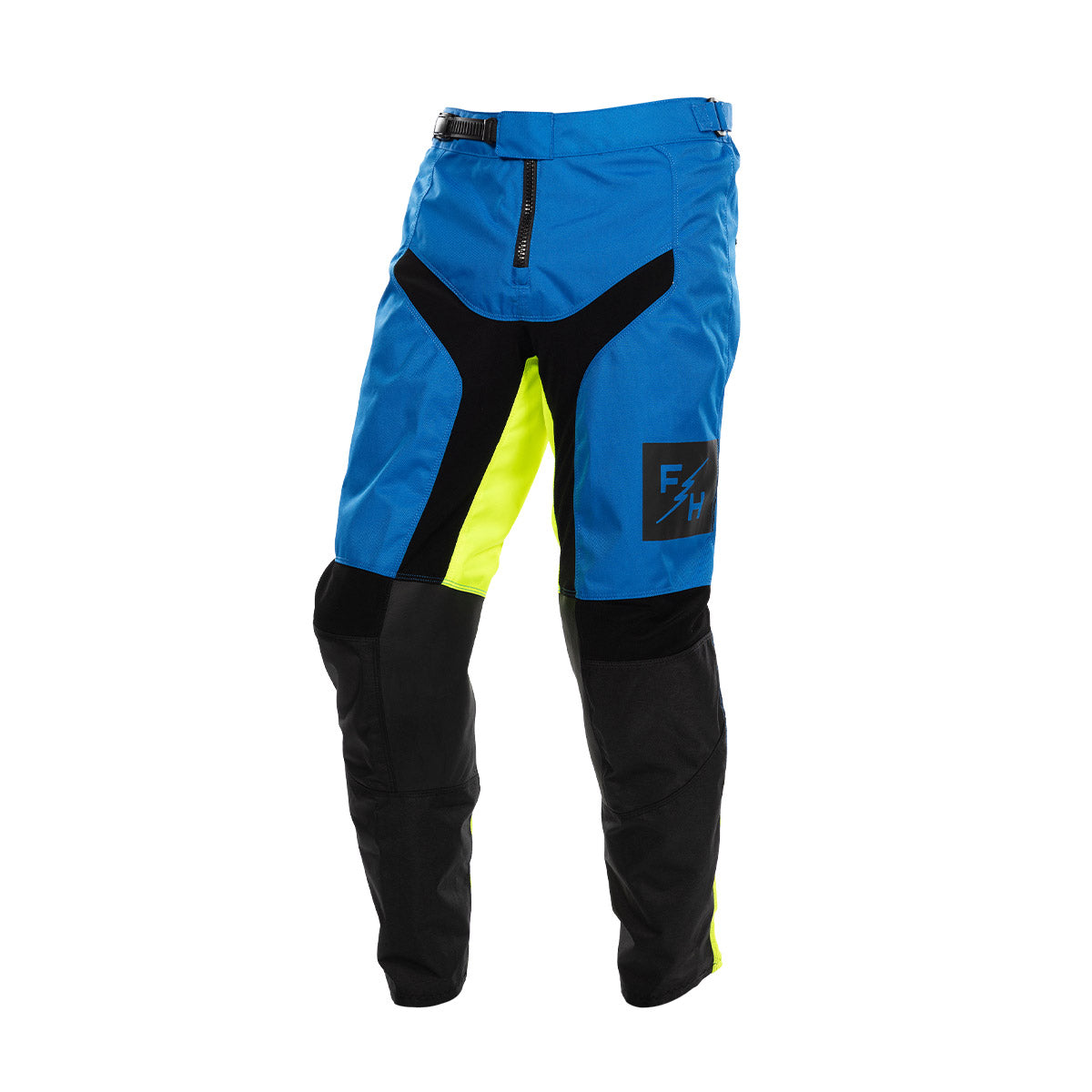 Fasthouse Carbon Echo Kinderbroek - Electric Blue/High Viz