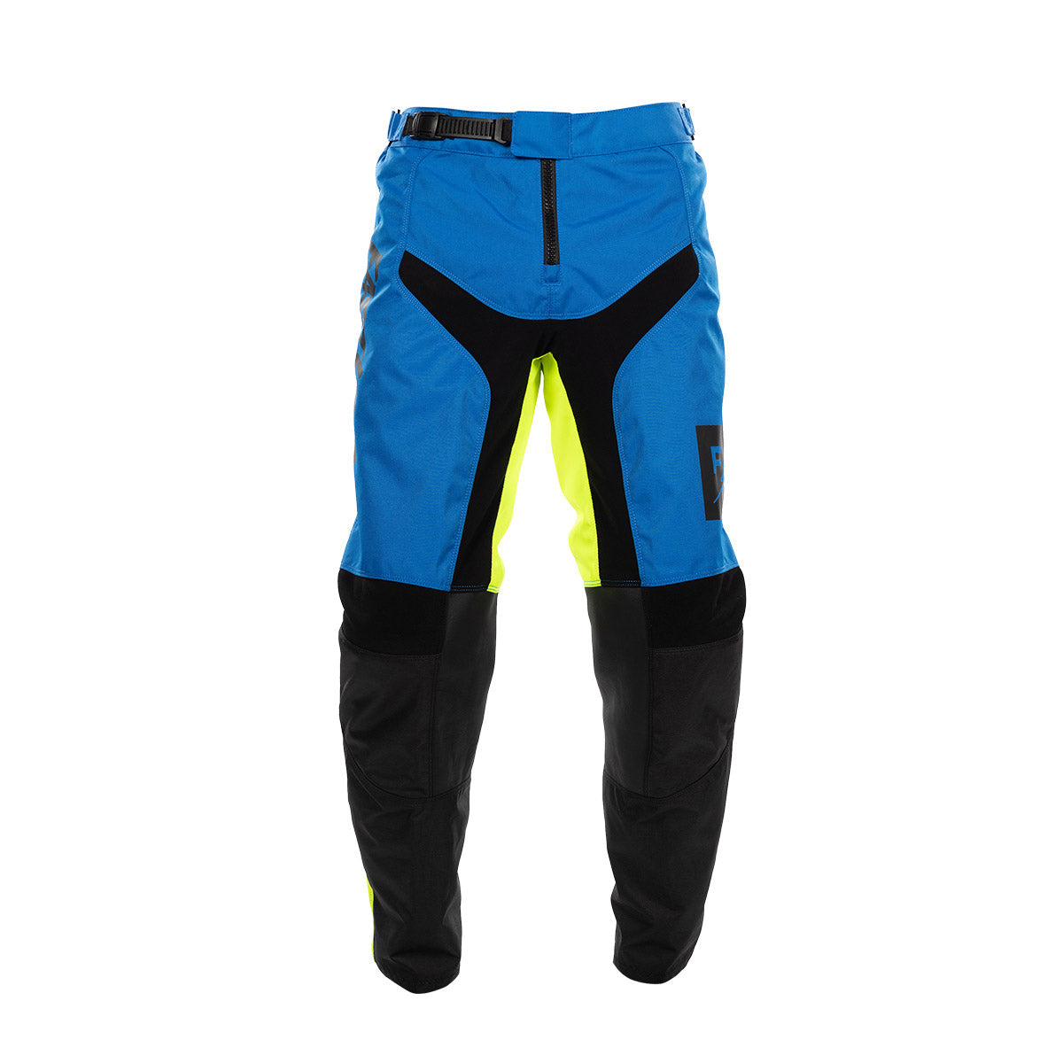 Fasthouse Carbon Echo Kinderbroek - Electric Blue/High Viz