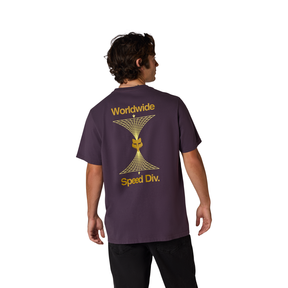 Fox Racing IMAGE Print 195 Original T-Shirt Plum Perfect