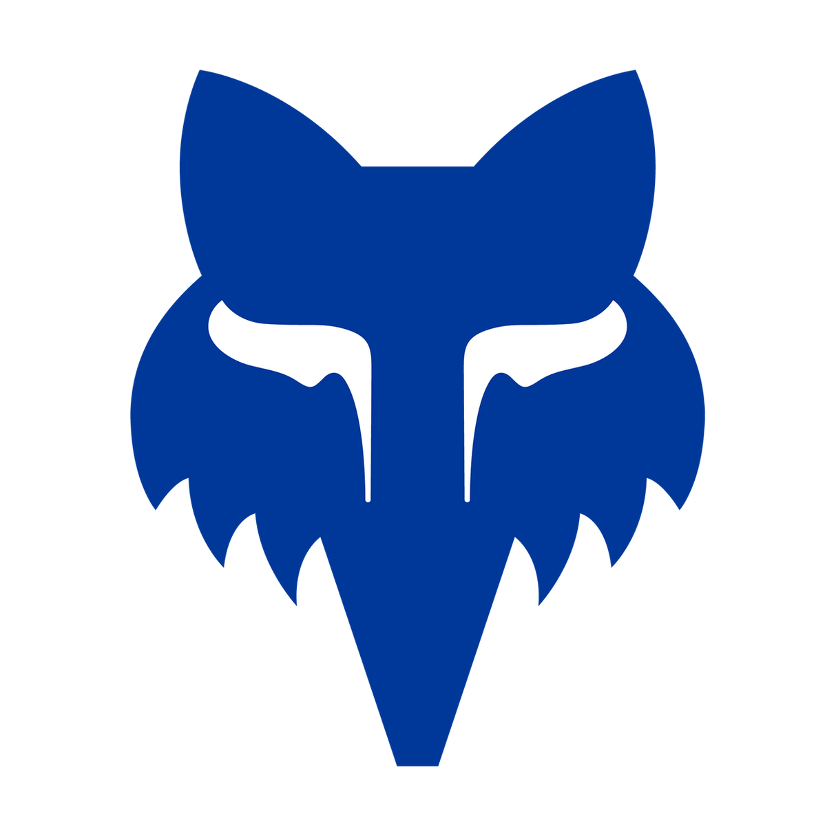 Adesivo Fox Racing Fox Head 2,5" Blu