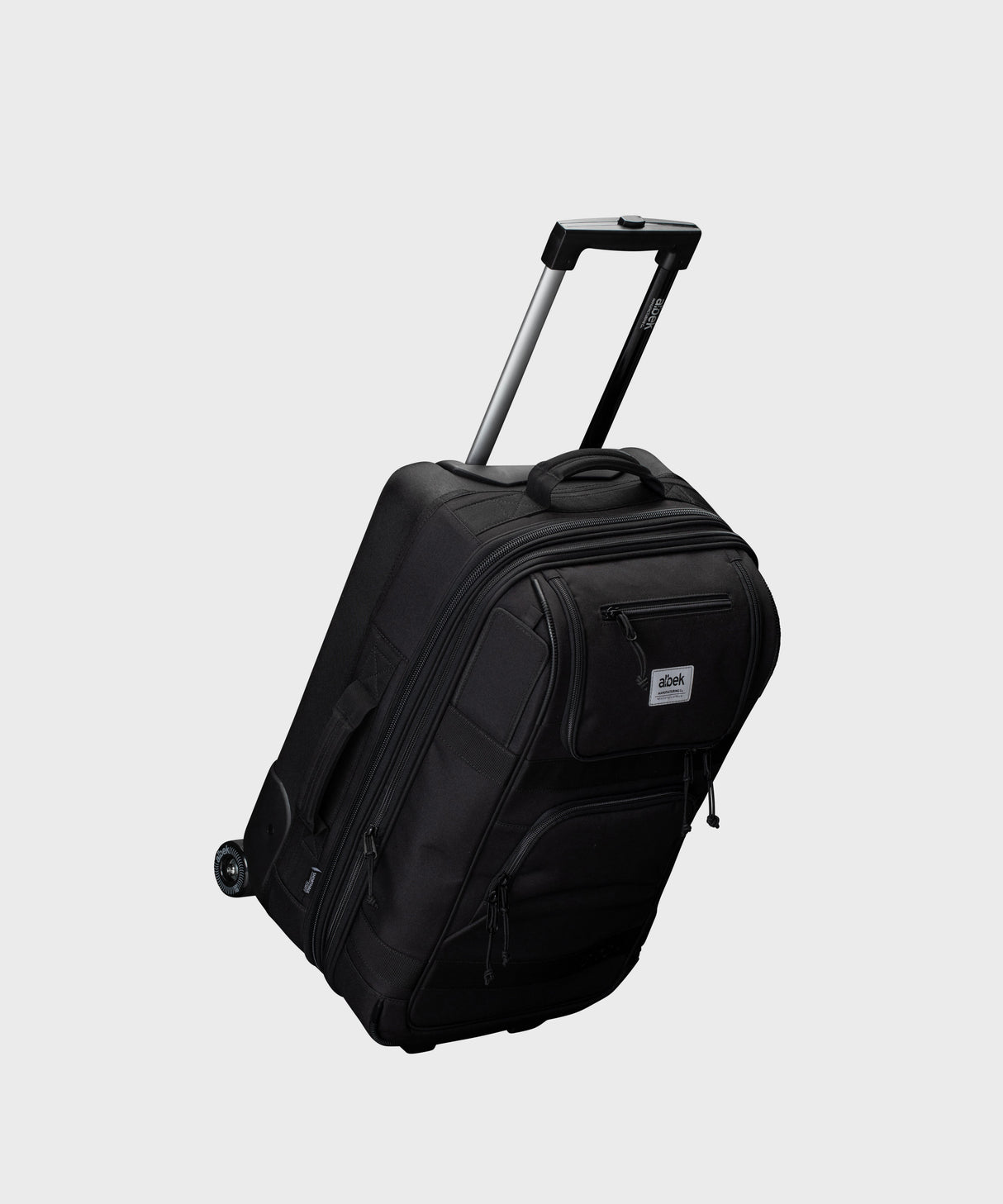 Albek Kurzstrecken-Tasche – Tarnschwarz