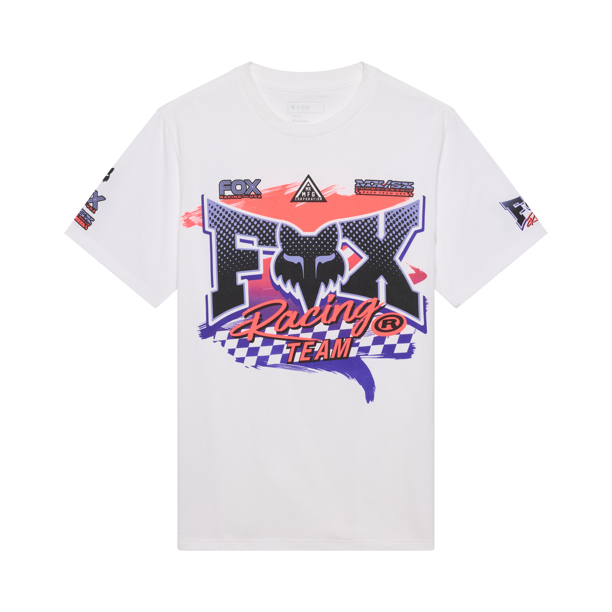 Fox Racing HC94 195 Original T-Shirt Weiß