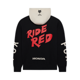 Fox Racing Honda Heavyweight Pullover Hoodie Zwart