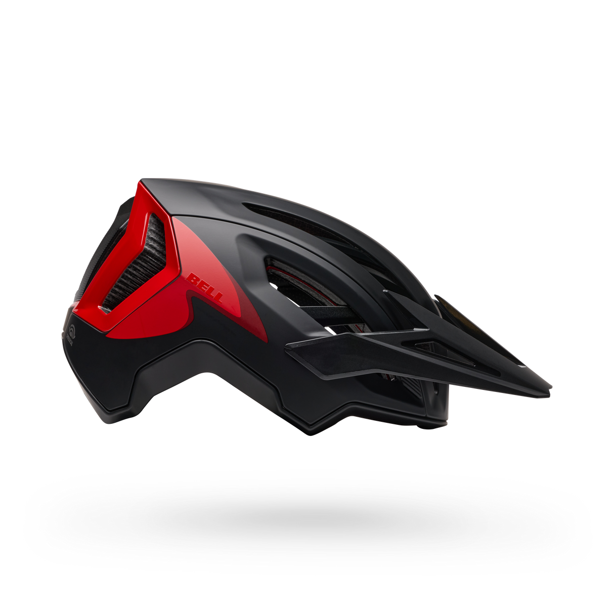 Casco MTB Bell 5Fifty Spherical Fluid negro/rojo