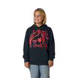 Fox Racing Youth Vision Pullover Hoodie Galaxy Blue