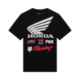 Fox Racing Honda 195 Original T-shirt Zwart