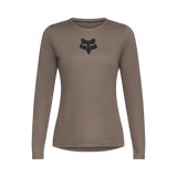 Fox Racing Women's Ranger Long Sleeve Jersey Head Nutmeg