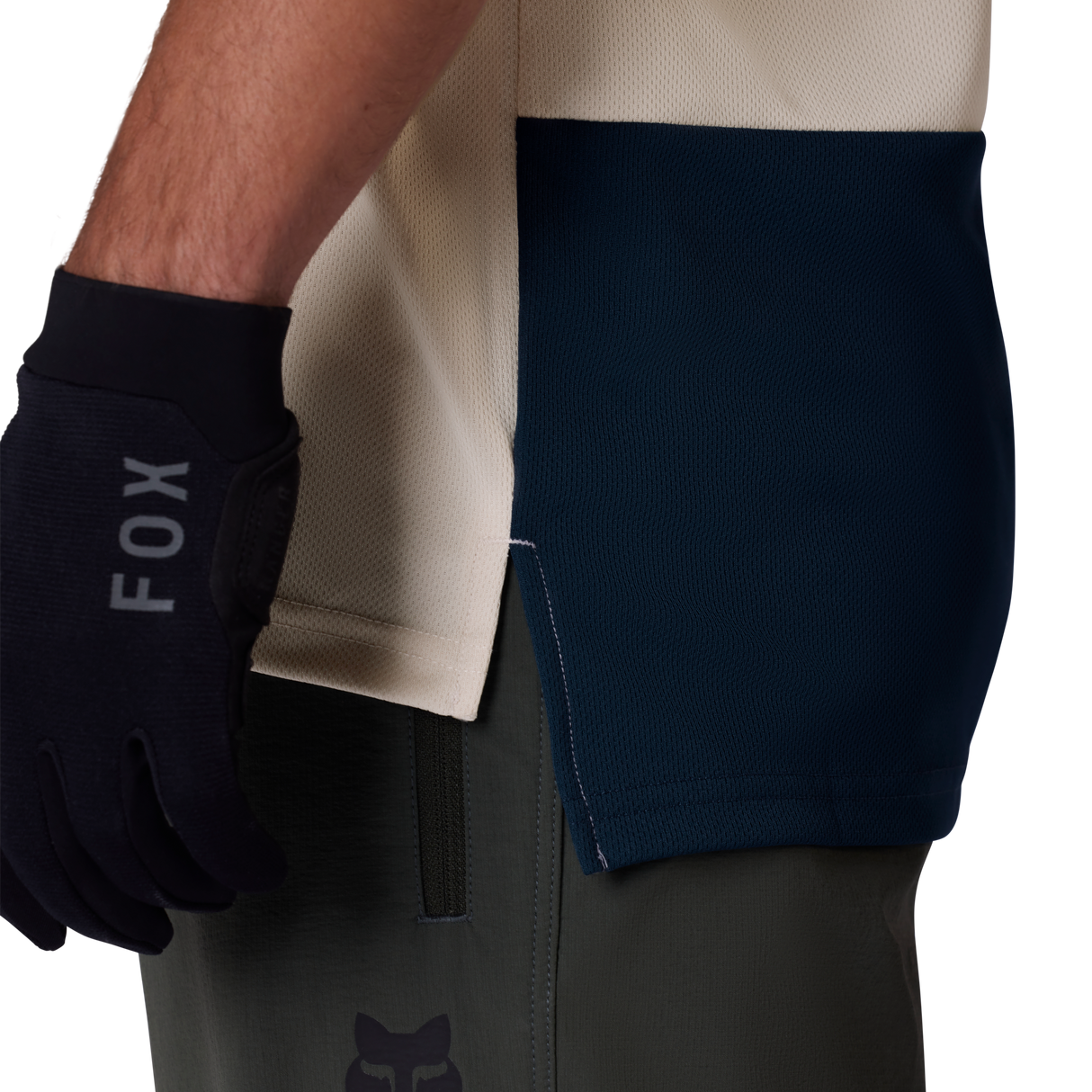 Fox Racing Ranger Short Sleeve Jersey Wordmark Chalk