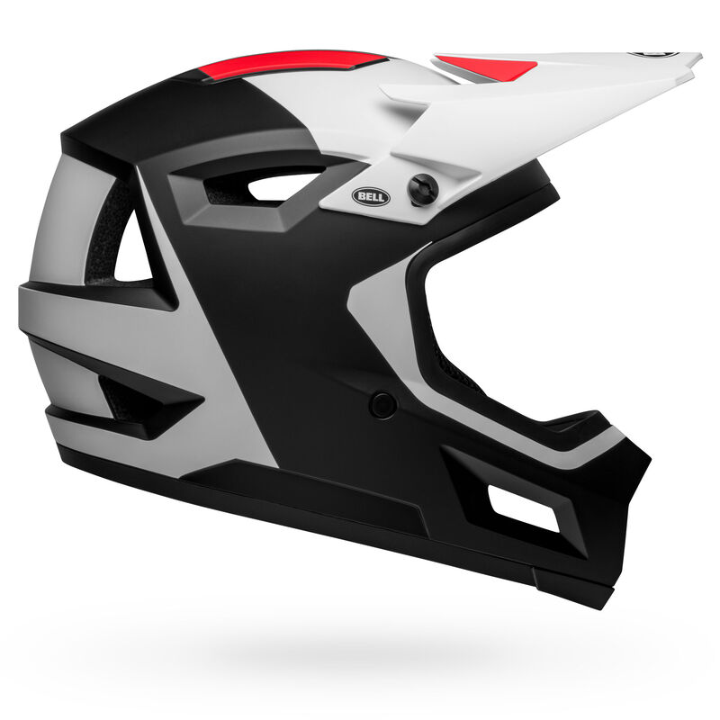Bell Sanction 2 DLX MIPS Full Face MTB/BMX Helm Deft Schwarz/Weiß
