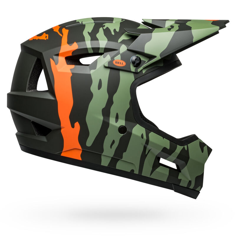 Bell Sanction 2 DLX MIPS Full Face MTB/BMX Helm Ravine Grün/Orange