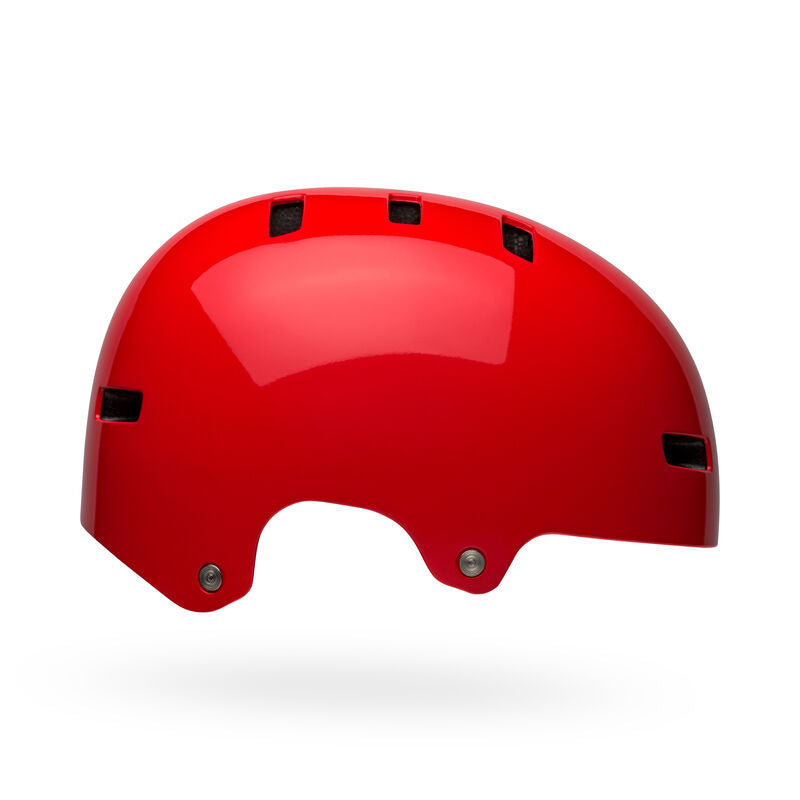 Bell Span Kinder BMX/Skate/Fahrradhelm Rot