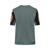 Maillot à manches courtes Fox Racing Jeunesse Defend Création Sauge