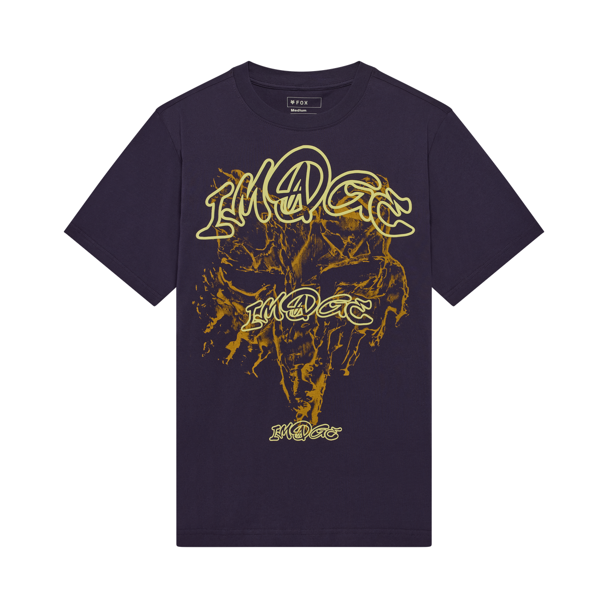 Camiseta Oversized Fox Racing IMAGE Print Plum Perfect