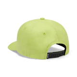 Casquette snapback Fox Racing Youth Legacy 110 Lime Sauvage