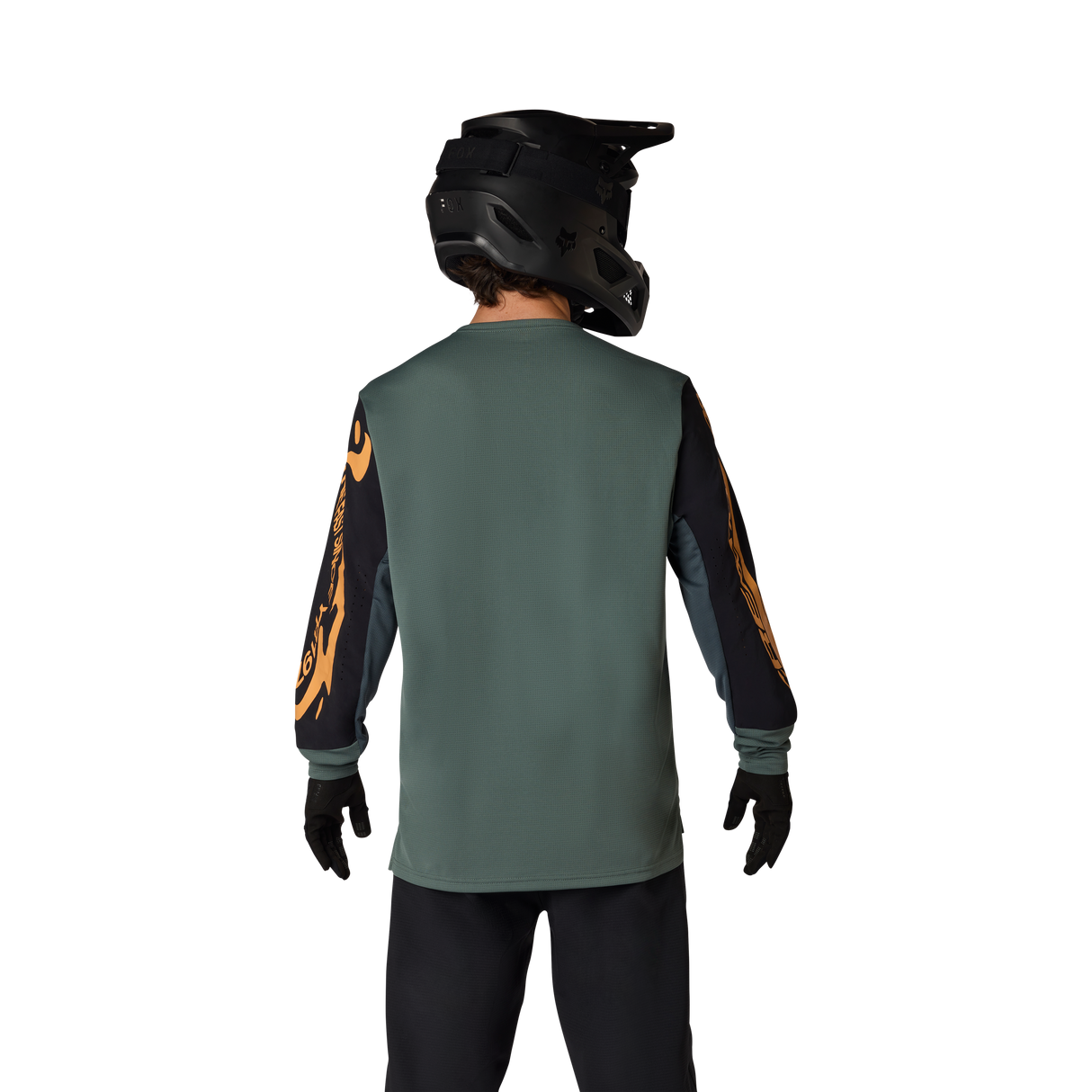 Fox Racing Defend Long Sleeve Jersey Creation Sage