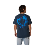 Camiseta Original Fox Racing Vision 195 Azul Galaxia